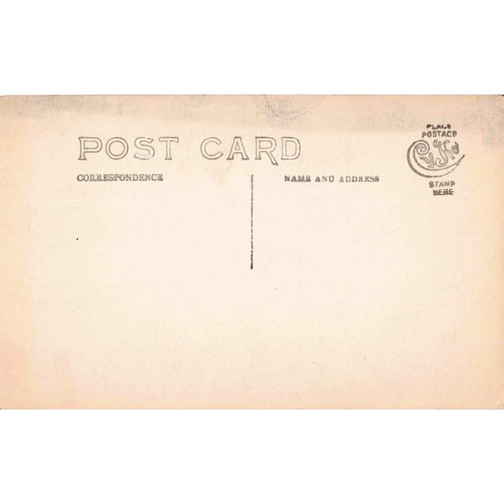 Vintage RPPC Real Photo Postcard Two Men in Overcoats Fedoras Cyko Stamp Box - Picture 2 of 2